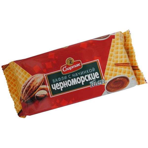 Вафли "Черноморские Топ" 87г ф/пак