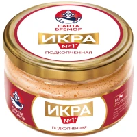 Паста икорная "Икринка" с икрой мойвы подкоп. 150г