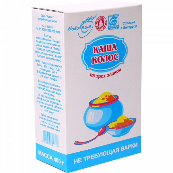 Каша "Колос" НТВ 400г/п