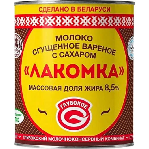 КМ Молоко сгущ. с сах. вареное "Лакомка" 8,5% 380г