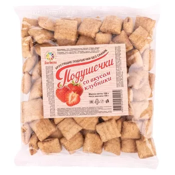 Сух.завтрак "Подушечки вк.клубники" 150г