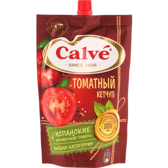 Кетчуп "Calve" Томатный 350г