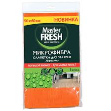Салфетка "Master Fresh" микрофибра 50*60 д/пола