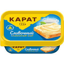 Сыр плавленый сливочный "Карат" 45% 200г