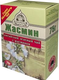 Чай зел ."Жасмин" ТМ Добрыня Никитич 75г