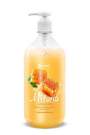 Мыло жидк. "GraSS Milana" крем Молоко и мёд 1л